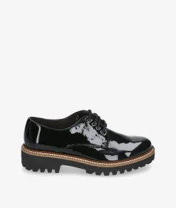 Mujer Kénnebec Bluchers Y Zapatos Con Cordones*Zapatos inglés 7050 en charol