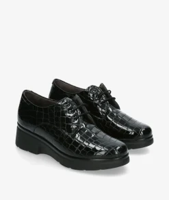 Mujer Pitillos Bluchers Y Zapatos Con Cordones*Zapatos inglés 10751 en coco