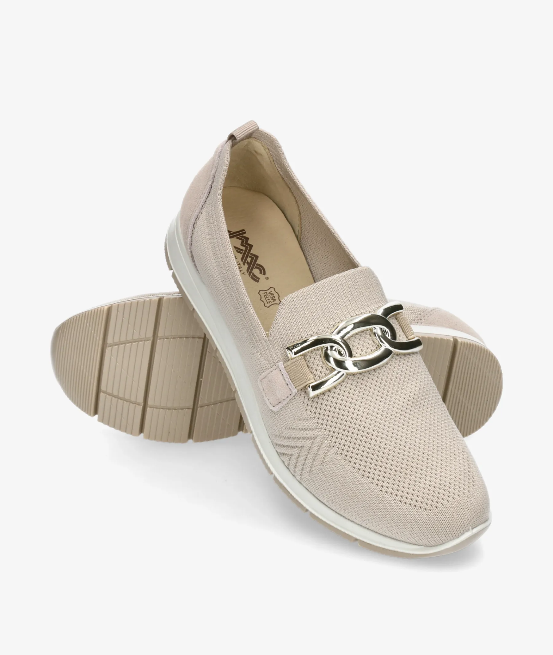 Mujer Imac Mocasines*Zapatos planos 106040 en beige