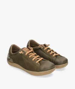 Mujer Sunni Sabbi Bluchers Y Zapatos Con Cordones*Zapatos planos NANTAI 064 en caki