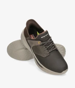 Hombre Skechers Deportivos*Zapatos 210890 en marrón