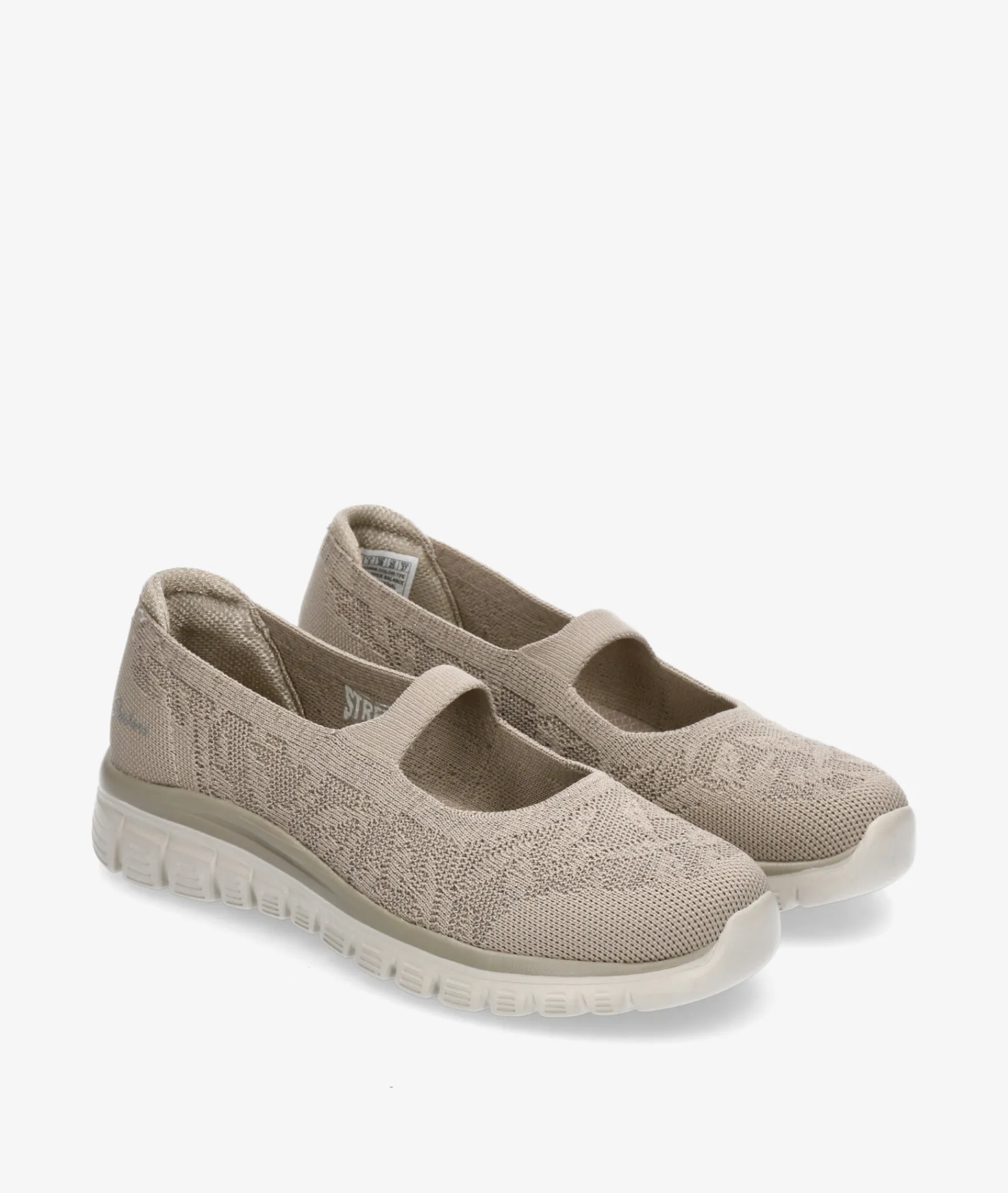 Mujer Skechers Merceditas*Zapatos 100966 en topo