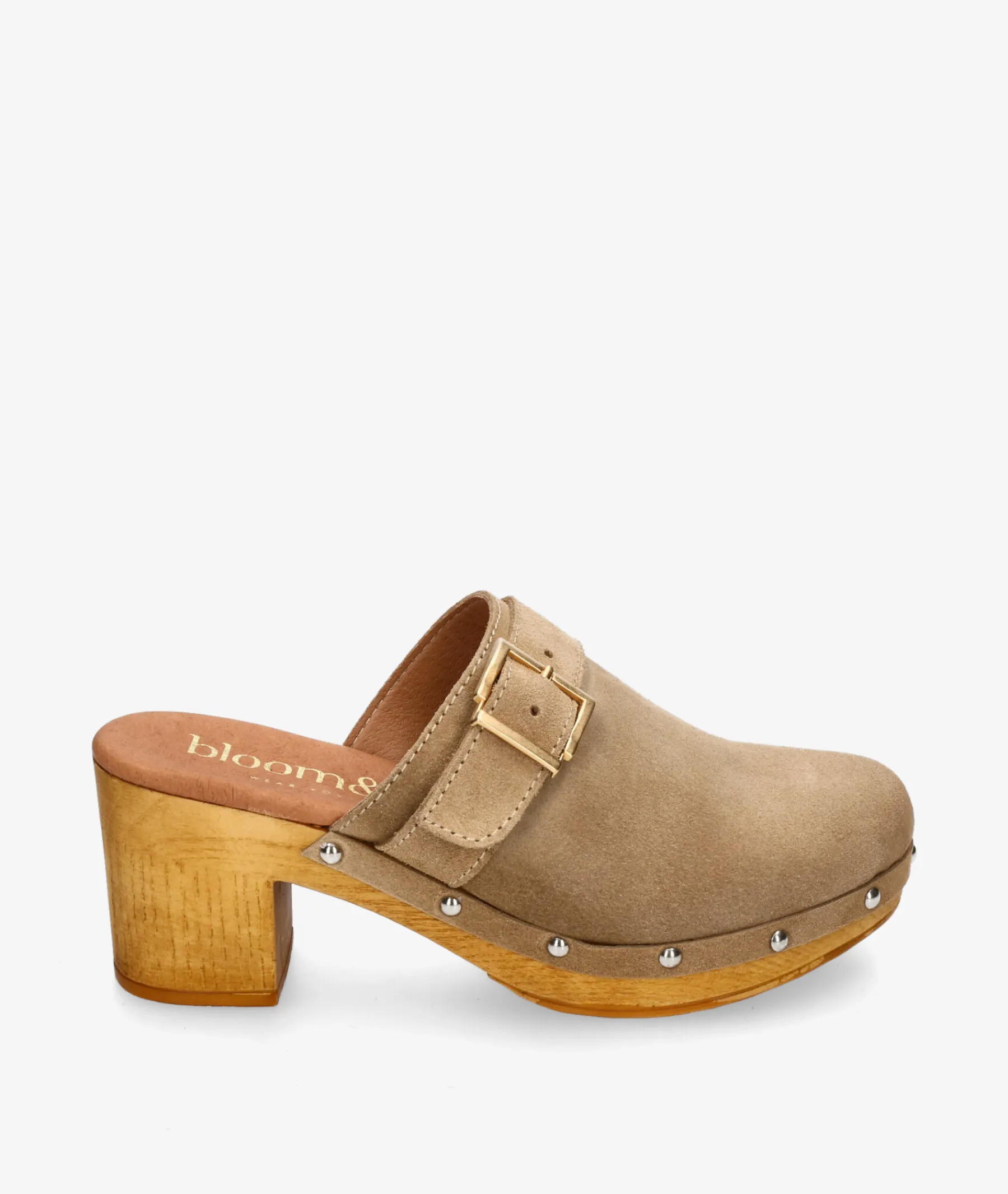 Mujer bloom&you Mules Y Zuecos*Zuecos bloom&you KATY en serraje taupe